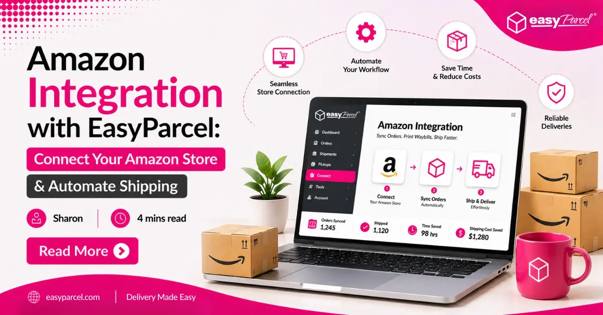 Amazon Integration with EasyParcel Connect Your Amazon Store & Automate Shipping