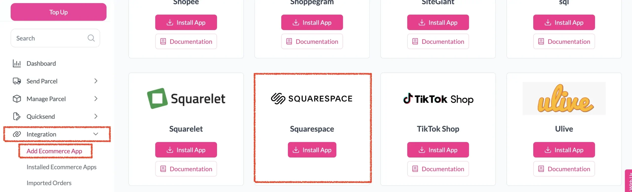 squarespace integration tutorial