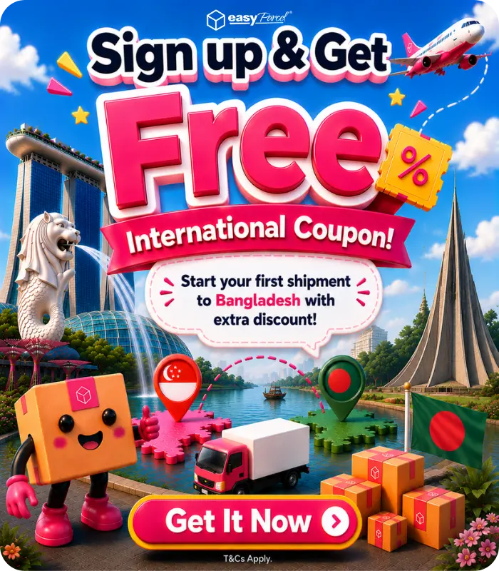 shipping from Singapore to Bangladesh