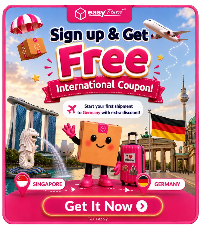 shipping from Singapore to Germany